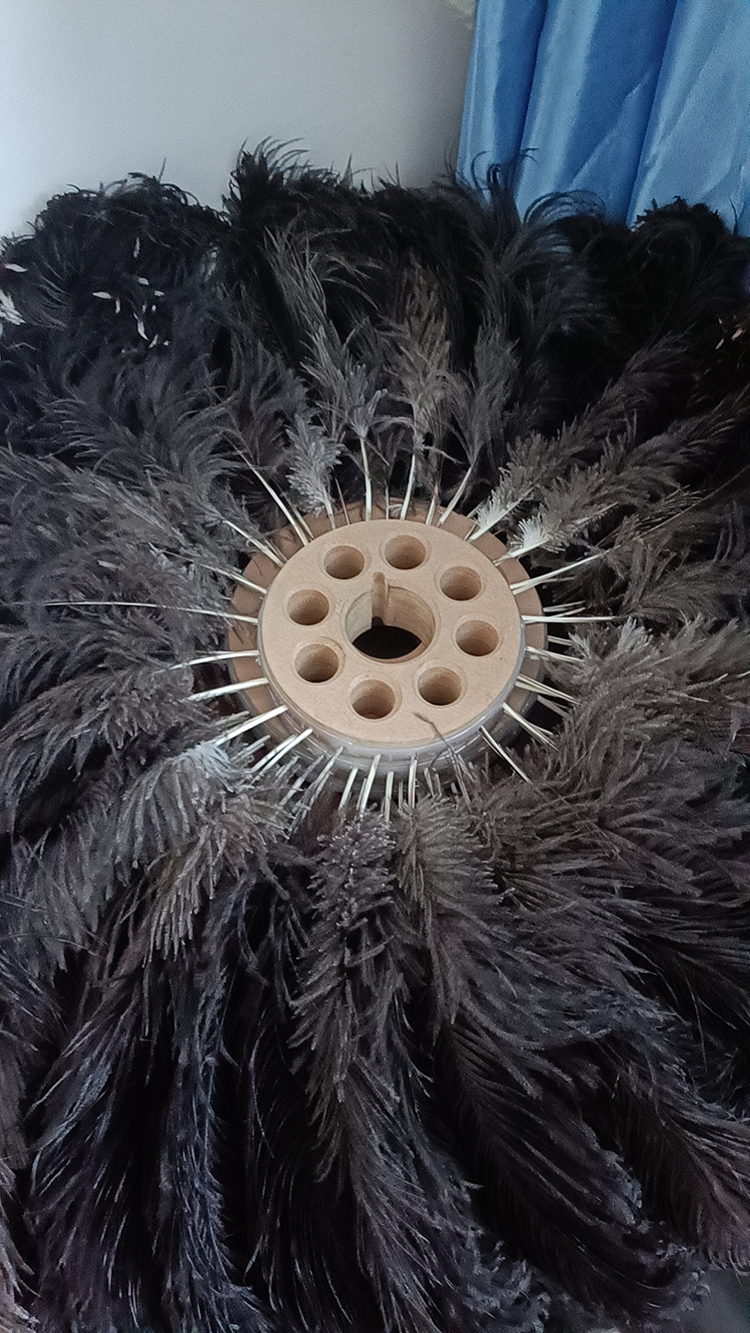 汽車(chē)噴涂除靜電鴕鳥(niǎo)毛毛刷