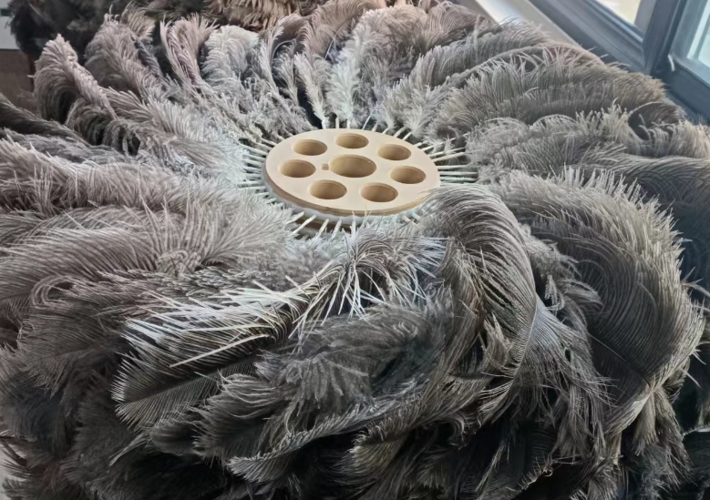 鴕鳥毛除靜電毛刷